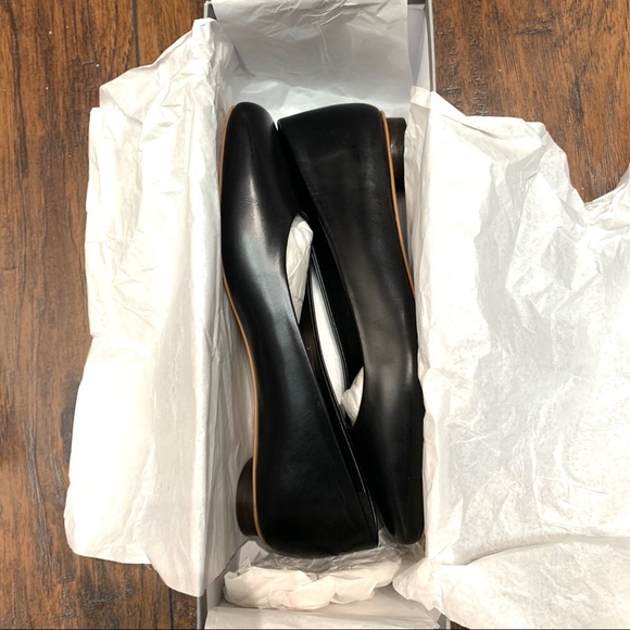 NWT Everlane The '90s Flat in Black Leather - Picture 11 of 14